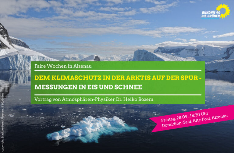 Dem Klimaschutz in der Arktis auf der Spur – Vortrag am 28.09.