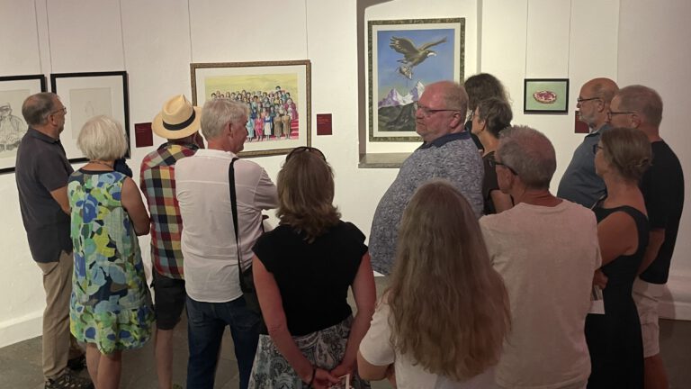 Grüne bei Greser und Lenz-Ausstellung in der Jesuitenkirche