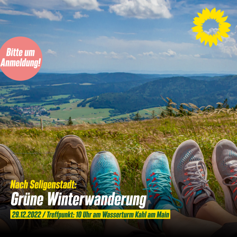 GRÜNE Winterwanderung