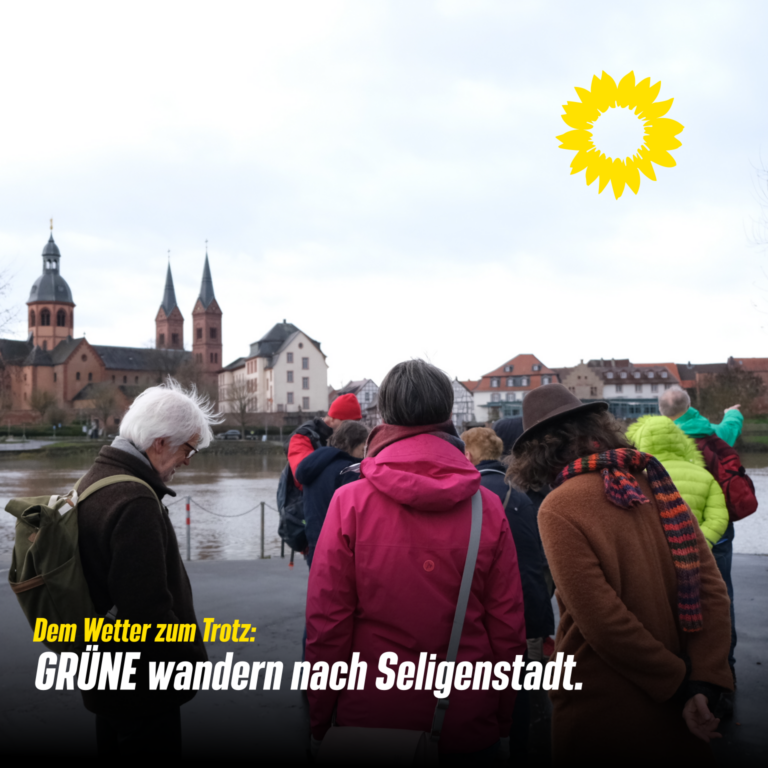 GRÜNE wandern nach Seligenstadt