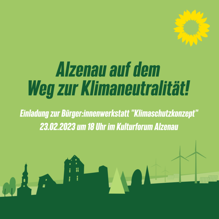 Bürger:innenwerkstatt „Klimaschutzkonzept“