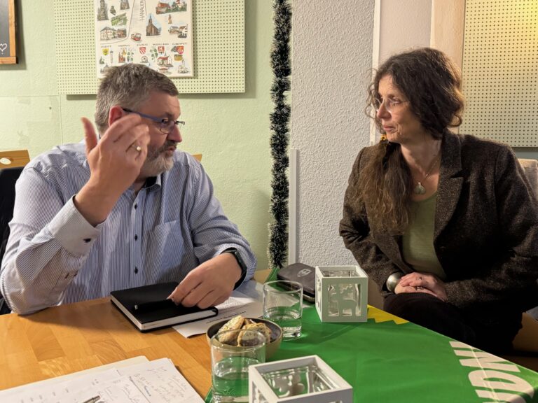 Bündnis 90/Die Grünen Alzenau im Dialog: Offener Austausch mit Bürgermeisterkandidat Thorsten Gallus zur Zukunft der Stadt