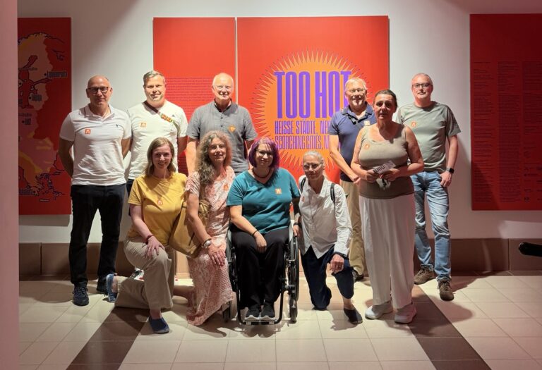 Exkursion zur Ausstellung „Too Hot – Heiße Städte, neue Wege“ im Architekturmuseum Frankfurt am 29. Juli 2026